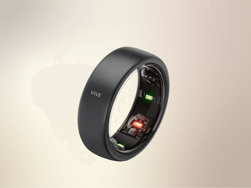 VIVE titanium smart ring