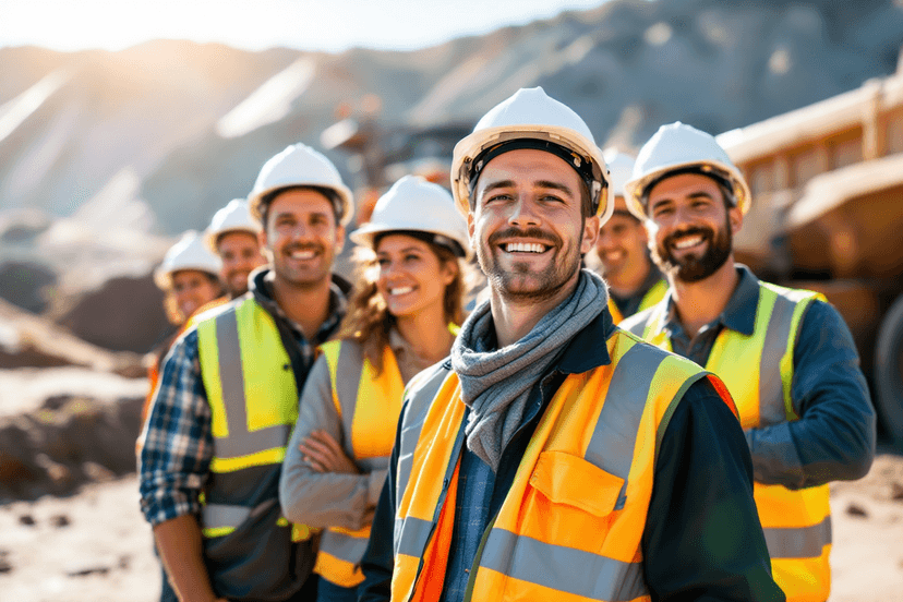 Mining and remote work environment