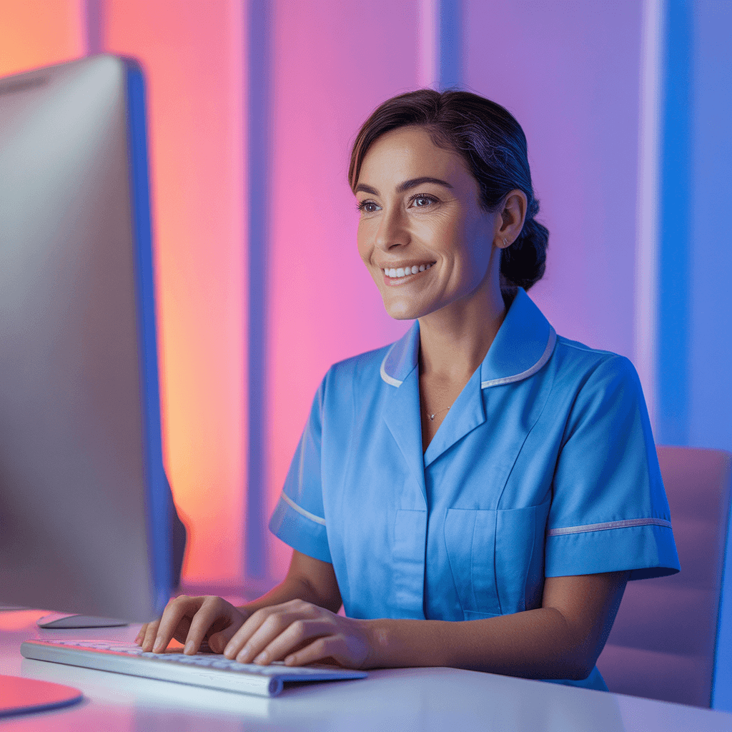 Remote Care Providers illustration